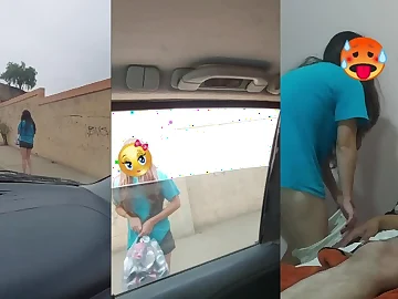 See as A youthfull female heads crazy for aluminum can and takes it in her cock-squeezing arse
