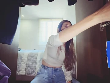 Maria can't resist her stepbrother's desires and begs for a hard dear one