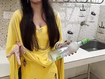 Desi wife gets her big boobs smashed greatest extent her ex- BF watches - Saarabhabhi6