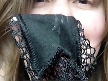 Deviating Wisconsin Girl Teases with JOI Panty Sniffing Instruct