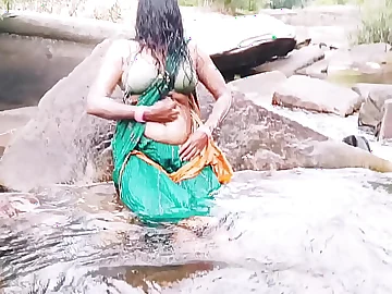 Hot Silk gets dirty there the great outdoors with a beautiful facet