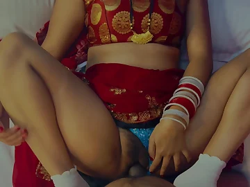 Indian youthful stepmom romp in Hindi with scruffy chat