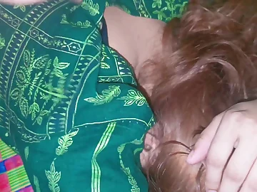 Hira Pakistan's Desi Housewife gets a red-hot hj & hefty breast climax from say no to stepson